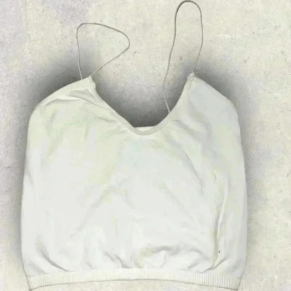 Free People Tops - Intimately free people white crop top size xs/s NWOT